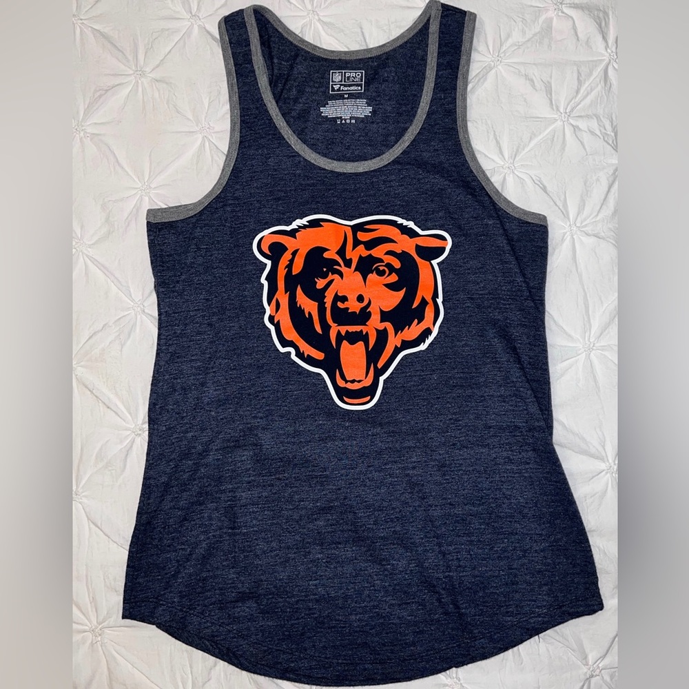 Chicago Bears Fanatics Razorback Tank-Top